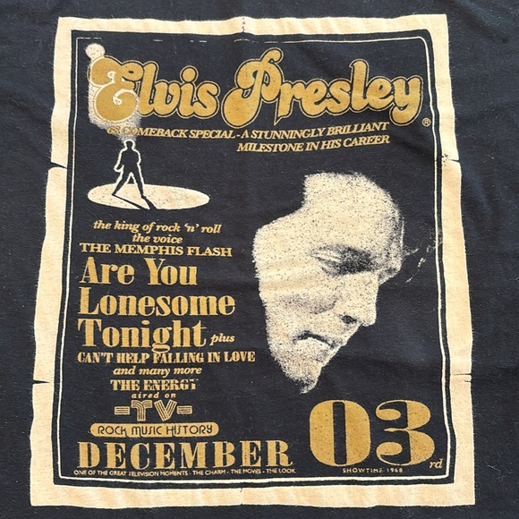 Elvis Tee XL Vintage - Picture 2 of 3